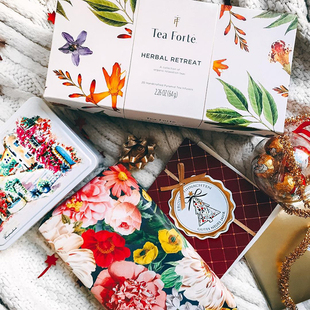 Tea Forte-Herbal Retreat 花草茶 金字塔茶包礼盒 20包