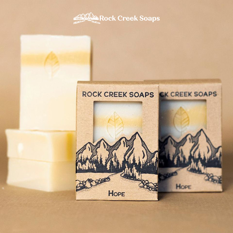 Rock Creek Soaps-希望 叶子限量版清洁保湿男女香皂沐浴皂118g