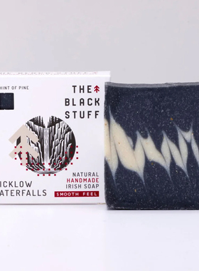The Black Stuff-WICKLOW WATERFALLS桉树活性炭薄荷醇清爽 香皂