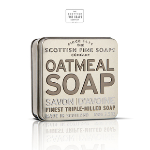 Scottish Fine Soaps-天然燕麦片 磨砂去角质洗手香皂沐浴皂 100g