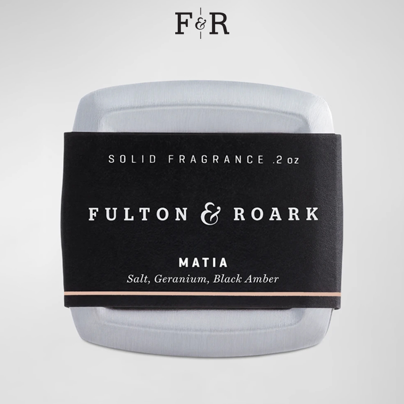 Fulton Roark-诱人豆蔻与辛辣姜花皮革交织丰富优雅液体固体香水