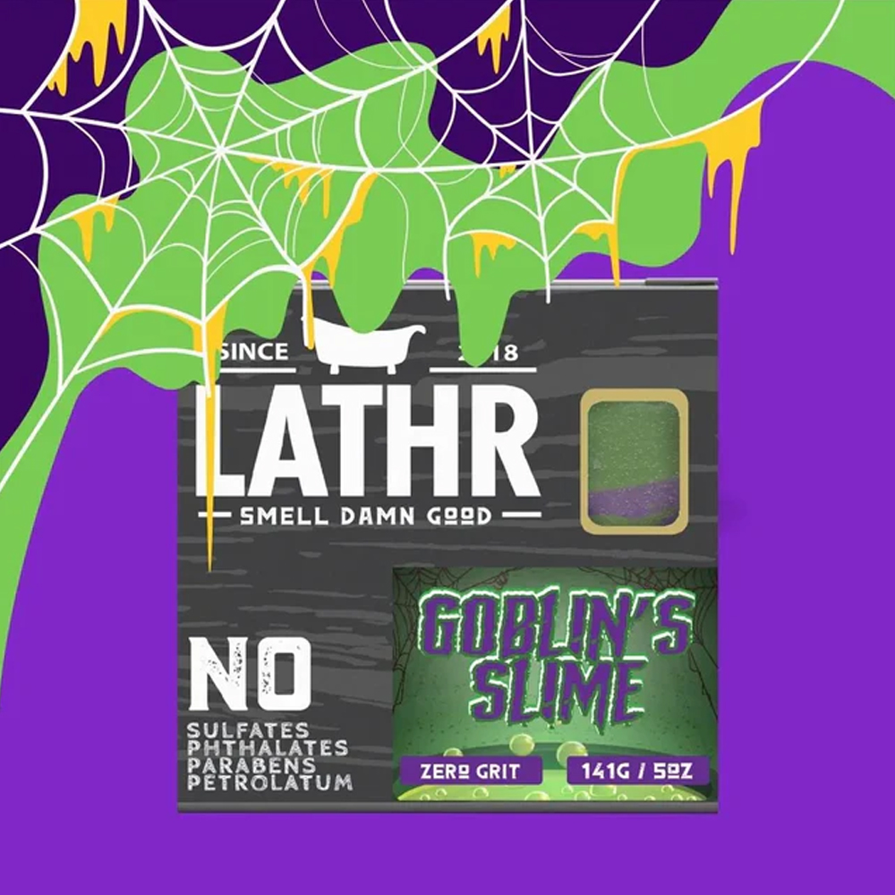 Lathr-Goblin Slime Soap Bar限量版 白兰地与梨组合迷人香氛香皂