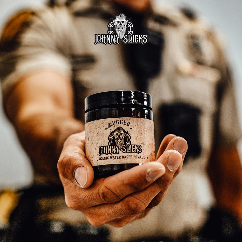 Johnny Slicks-Based Pomade琥珀咖啡雪松檀香强力定型高光泽发泥