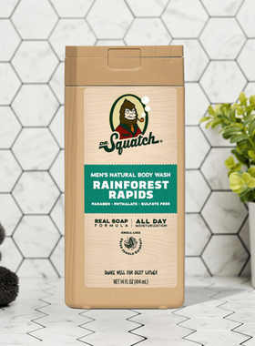 Dr. Squatch-仿佛置身于热带雨林 桉树鼠尾草雪松香氛滋养 沐浴露