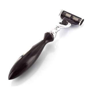 Parker-美国帕克 51M 天然水牛角手柄 三层刀片手动卡夹剃须刀