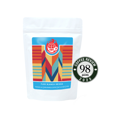 JBC Coffee-Flor Blanca Geisha2025限定咖评98分白花瑰夏咖啡豆
