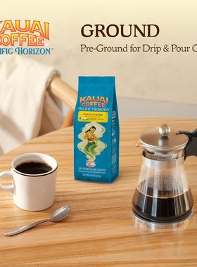 Kauai Coffee-可爱岛咖啡夏威夷Banana Crème香蕉奶油中度咖啡粉