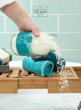 Scottish Fine Soaps-海藻 海洋水疗死海盐矿物质泡澡沐浴盐500g