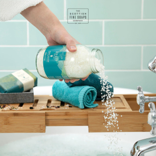 Scottish Fine Soaps-海藻 海洋水疗死海盐矿物质泡澡沐浴盐500g