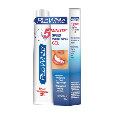 Plus White-去除顽固污渍5分钟显著提亮对牙釉质友好牙齿美白凝胶