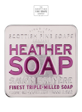 Scottish Fine Soaps-帚石楠花 温和清洁润肤洗手香皂沐浴皂 100g