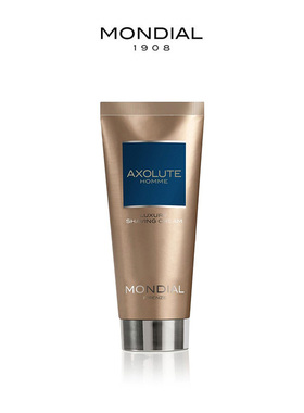Mondial-意大利 Axolute 海洋清新丰富泡沫男士剃须软膏管装100ml