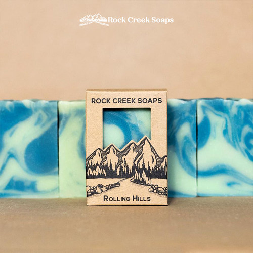 Rock Creek Soaps-延绵山丘Rolling Hills清洁保湿香皂沐浴皂118g