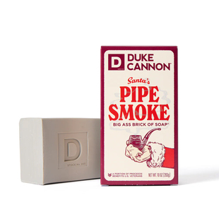 Duke Cannon-Pipe Smoke限定款圣诞老人烟斗怀旧男士沐浴香皂283g