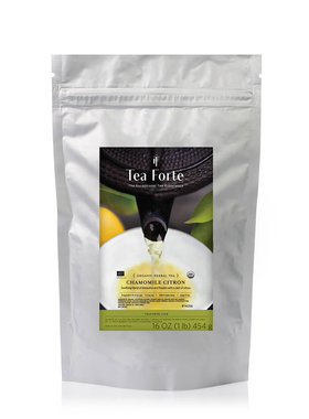 Tea Forte-CHAMOMILE CITRON洋甘菊柚子草本茶恢复活力促睡眠茶叶