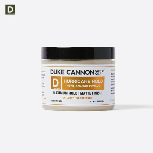 Duke Cannon-Hurricane Hold Pomade男士哑光定型造型发蜡130g