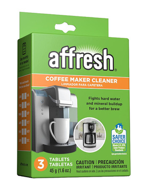Affresh-美国Coffeemaker Cleaner咖啡胶囊机清洁除垢剂3片装