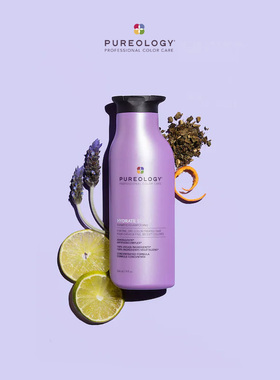 Pureology-Hydrate 细软稀薄干性发质深层清洁轻盈洗发水护发素
