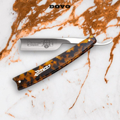 德国杜沃 Barbarossa DOVO 西班牙首碳钢直刃剃须刀仿玳瑁柄