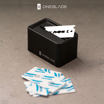 刮胡刀片回收盒Oneblade