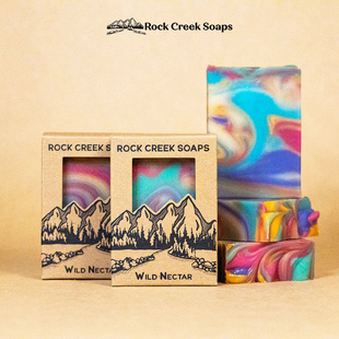 Wild 香皂沐浴皂118g Soaps Rock 野生蜜源 清潔保濕 Creek Nectar