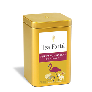 茶叶 花草茶甜美热带水果木瓜菠萝柑橘混合罐装 Tea Forte