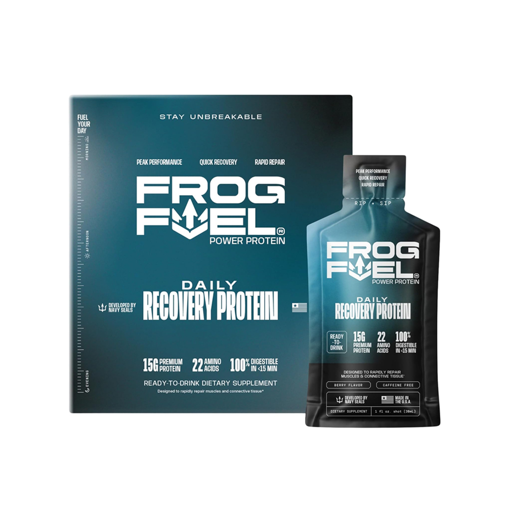 Frog Fuel-助于支持肌肉修复和增强肌肉力量运动后补充常规蛋白粉