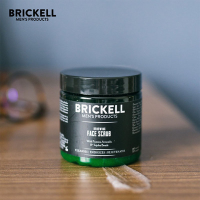 BRICKELL男士面部磨砂膏
