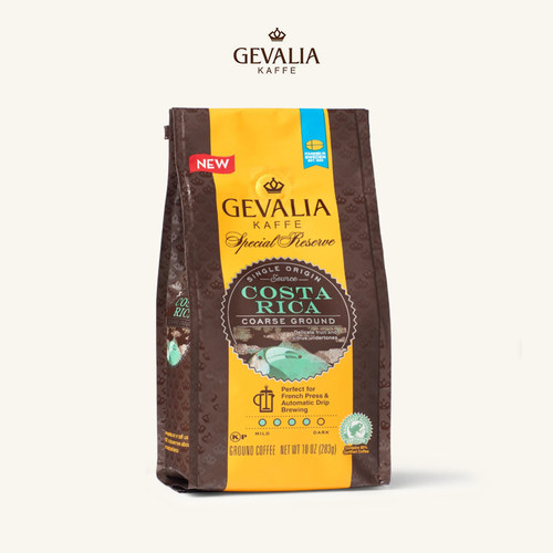 Gevalia-耶瓦利亚 Costa Rica 哥斯达黎加 深度烘焙 咖啡粉 340g