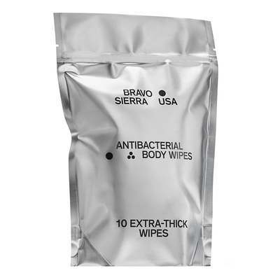 Bravo Sierra-美国ANTIBACTERIAL无酒精健身运动户外抗菌清洁湿巾