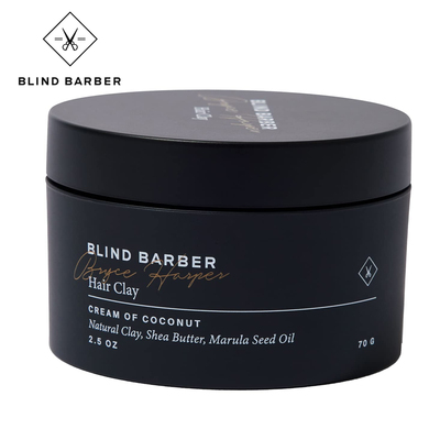 Blind barbe-中等定型不僵硬哑光蓬松淡淡椰子香草味护发定型发泥