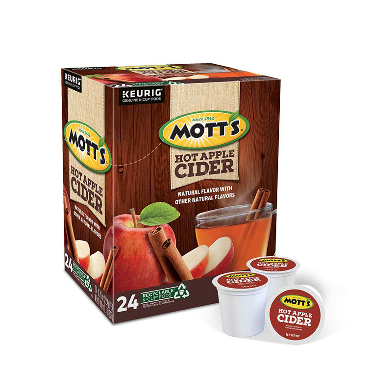 mott`s-apple cider 热苹果酒 经典苹果风味 k-cup 咖啡胶囊 24杯