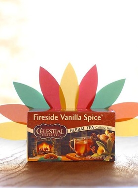Celestial-喜乐 温暖炉边香草香料 Fireside 无咖啡因花草茶 20包