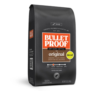 Bulletproof-防弹咖啡 生酮饮食饱腹 原始无咖啡因中度咖啡豆粉