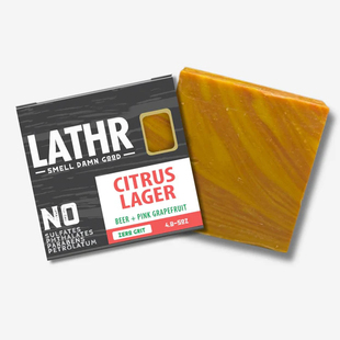 Soap Lathr Citrus Lager 啤酒葡萄柚精油令肌肤洁净水润香皂 Bar