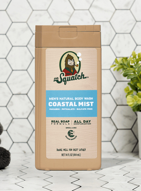 Dr. Squatch-海洋气息海藻和松树香让您神清气爽升级版泡沫沐浴露