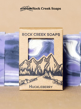 Rock Creek Soaps-越橘莓Huckleberry深层清洁保湿滋养男女香皂