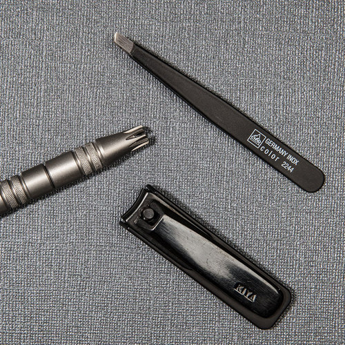 德国索林根黑色不锈钢镊子