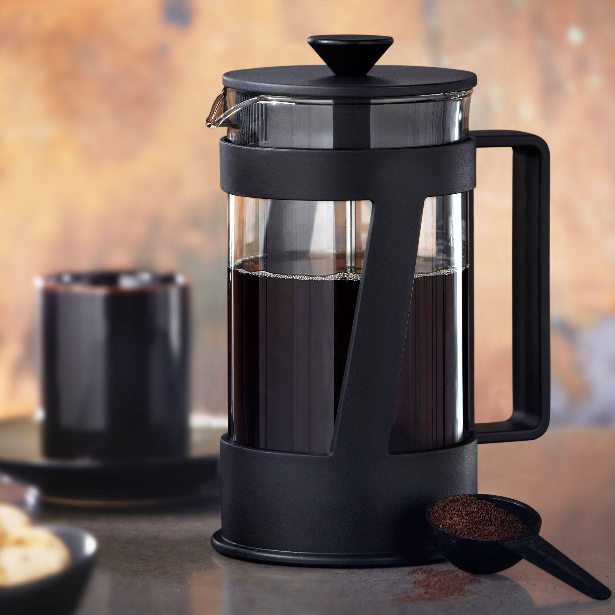 Bodum-波顿 Crema French press 咖啡法压壶 3杯4杯8杯 波兰制造