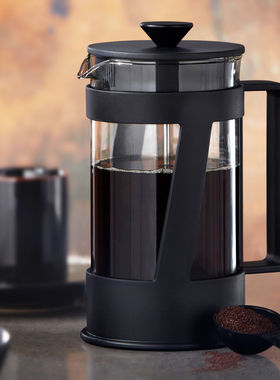 Bodum-波顿 Crema French press 咖啡法压壶 3杯4杯8杯 波兰制造