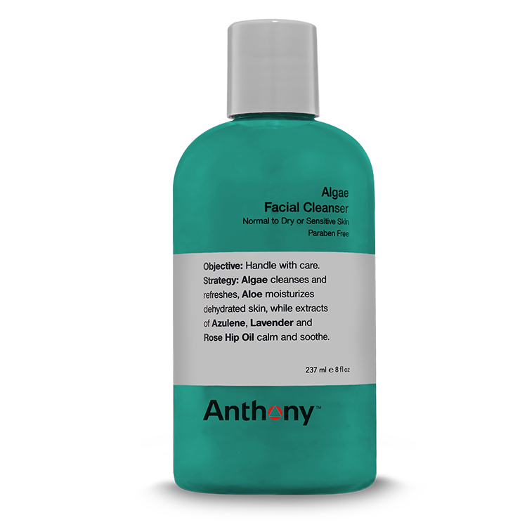 Anthony-安东尼 Algae Facial 男士海藻磨砂洗面奶洁面乳 237ml