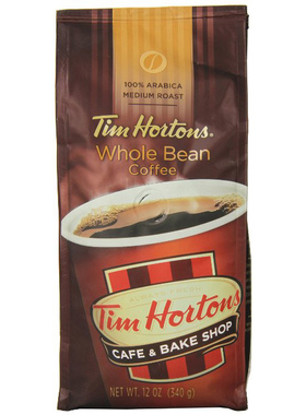 Tim Hortons-中度烘焙 百分百阿拉比卡 原始综合 咖啡豆 907g