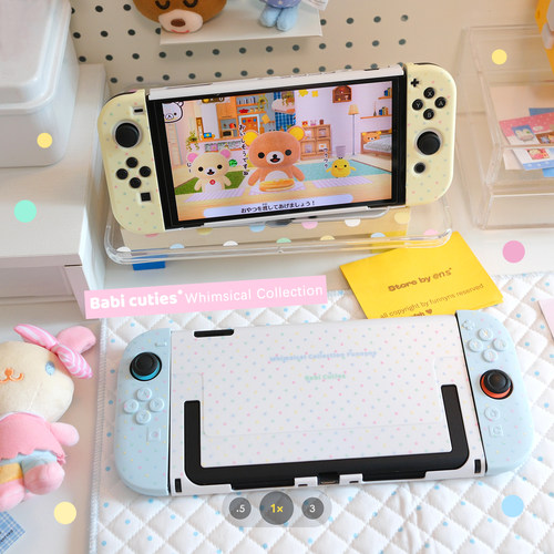 彩色波点Switch2oled保护套lite