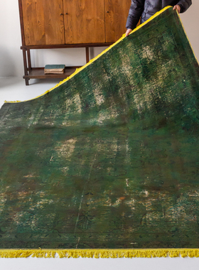 视觉味道 伊朗古堡地毯进口手工羊毛地毯客厅复古传统波斯600493