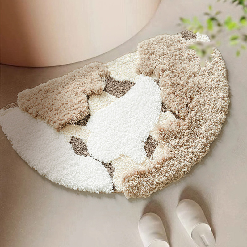 浴室门口防滑脚垫入户卫生间洗手台地垫异形苔藓玄关卧室床边毯,居家布艺,地毯,淘宝优惠券,粉丝福利购,淘宝优惠卷