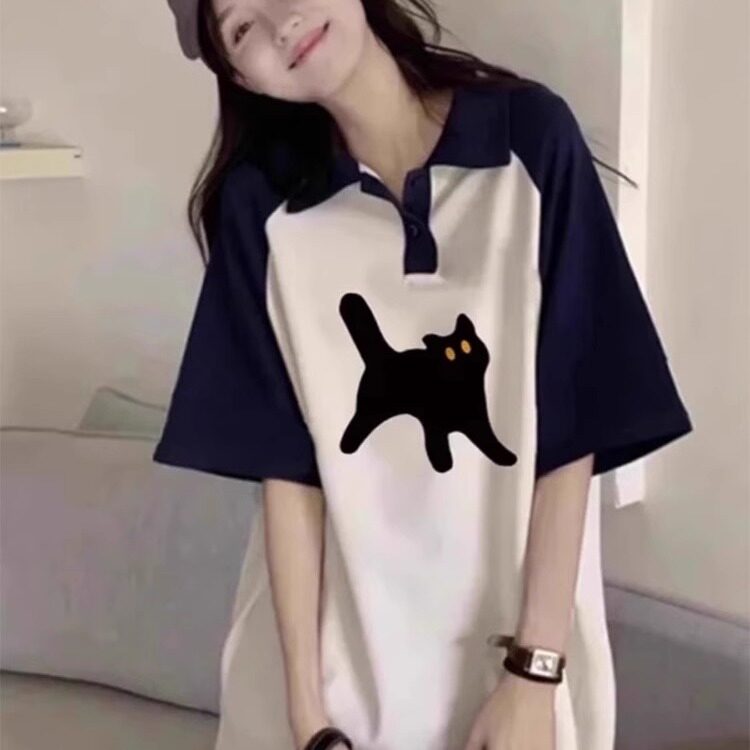 【100%纯棉】短袖设计感小众男女图片