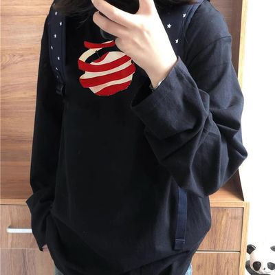 【100%纯棉】长袖设计感小众男女