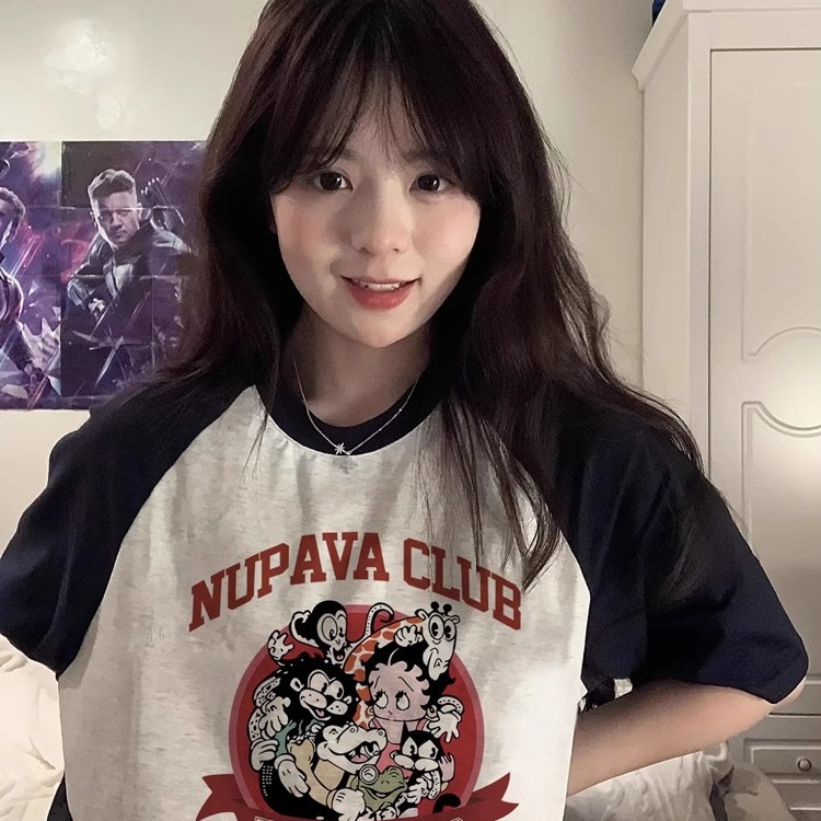 【100%纯棉】短袖设计感小众男女
