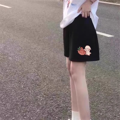 【100%纯棉】短裤设计感小众男女
