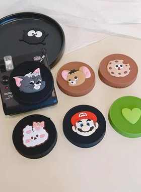 适用于 拍立得mini90 镜头盖mini evo迷你mini99相机配件 防丢绳